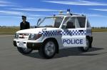 Police Pajero textures for FSX / FS9 /P3D>v3